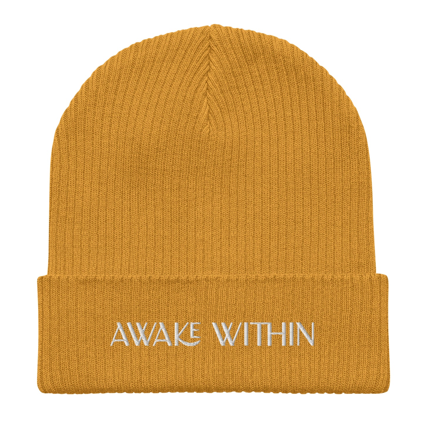 Organic Awake Ribbed Beanie