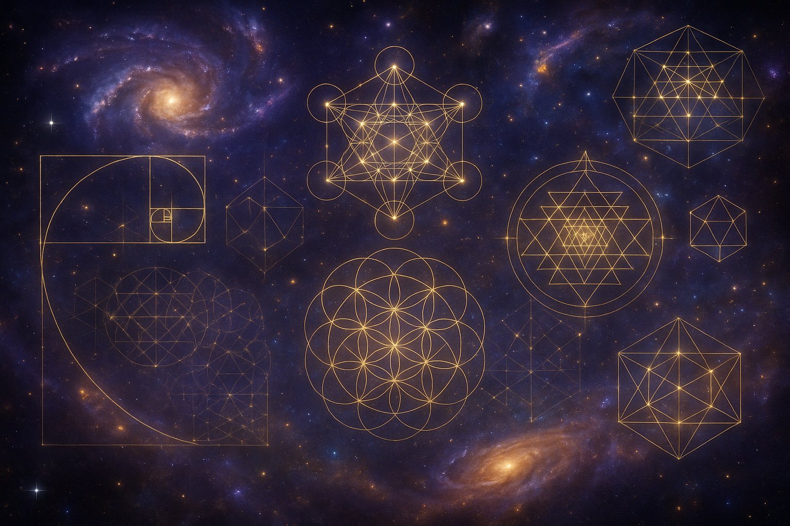 sacred geometry in the universe