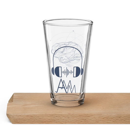 AMM Logo Shaker Pint Glass