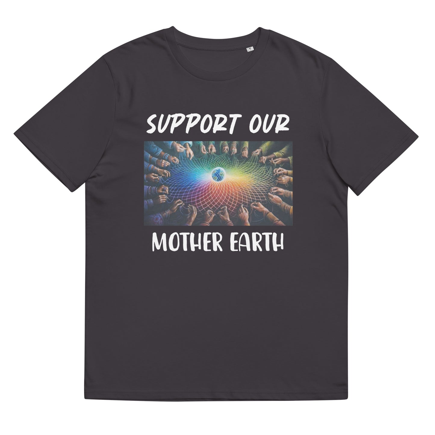 Unisex Organic Support Earth T-shirt