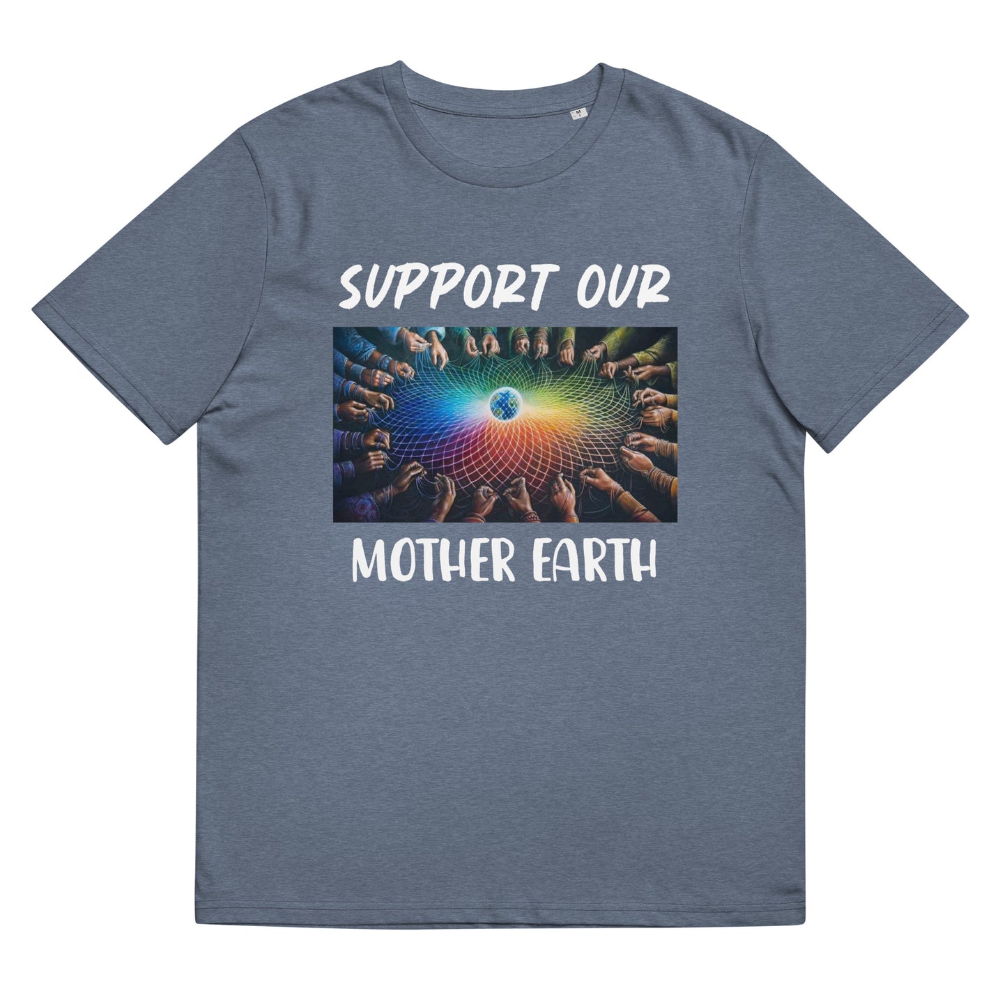 Unisex Organic Support Earth T-shirt