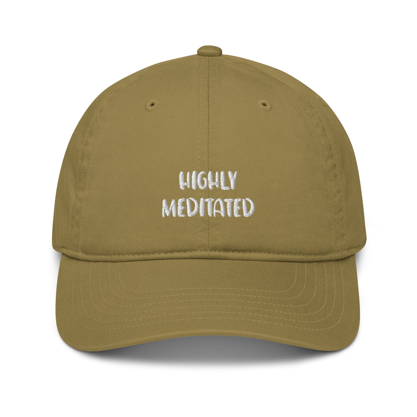 Organic Highly Meditated Dad Hat