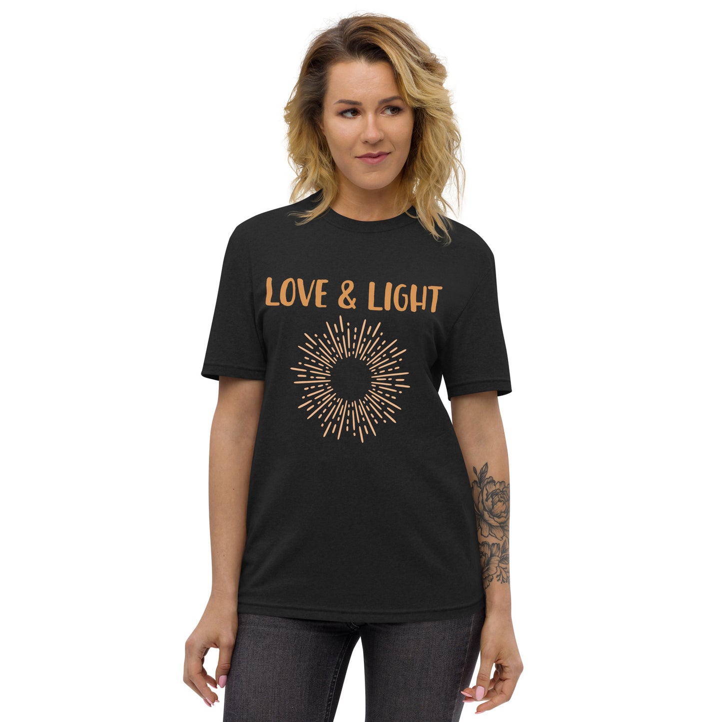 Unisex Recycled Love & Light T-shirt
